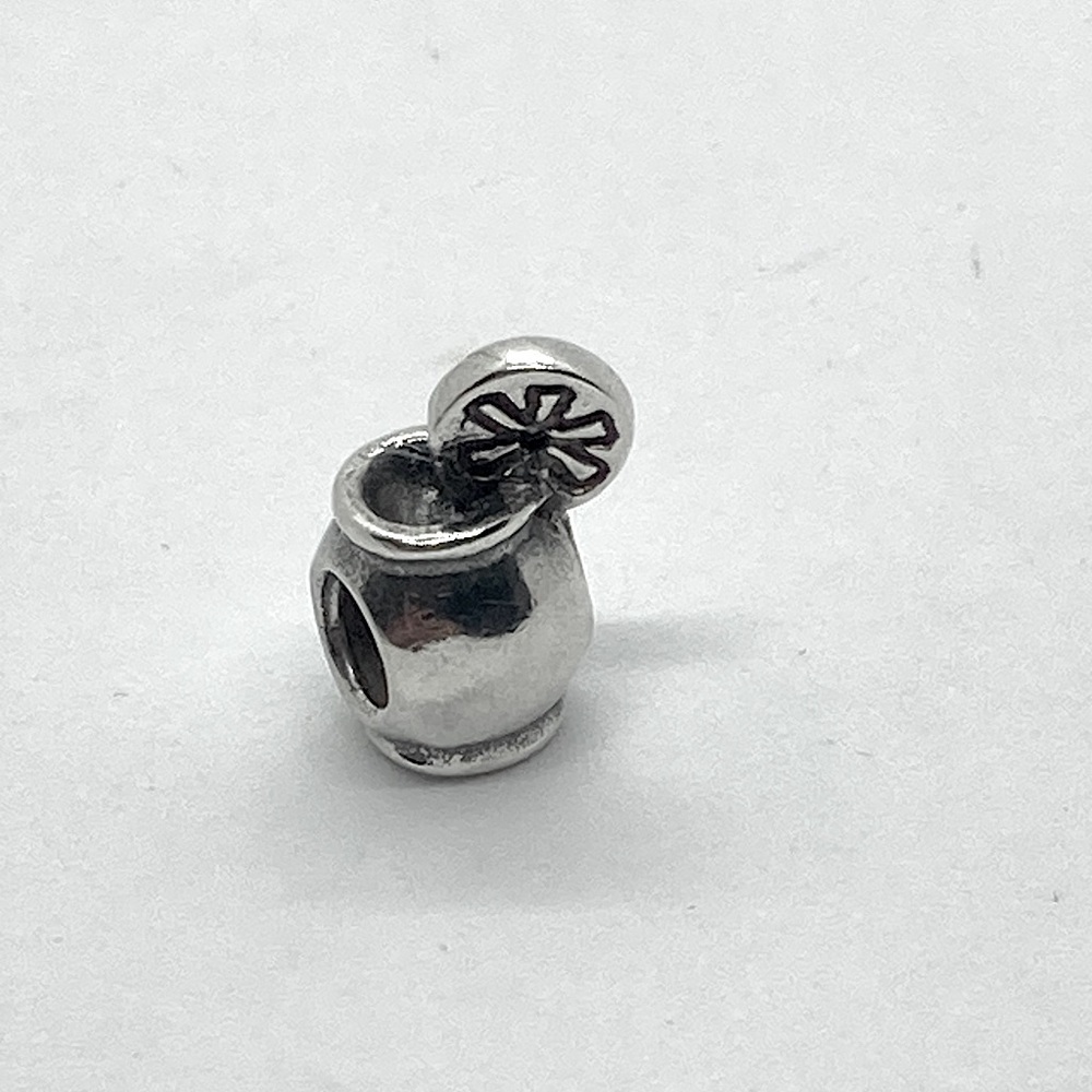 Amore & Baci 925 Italy Sterling Silver Cocktail Drink Charm Bead
